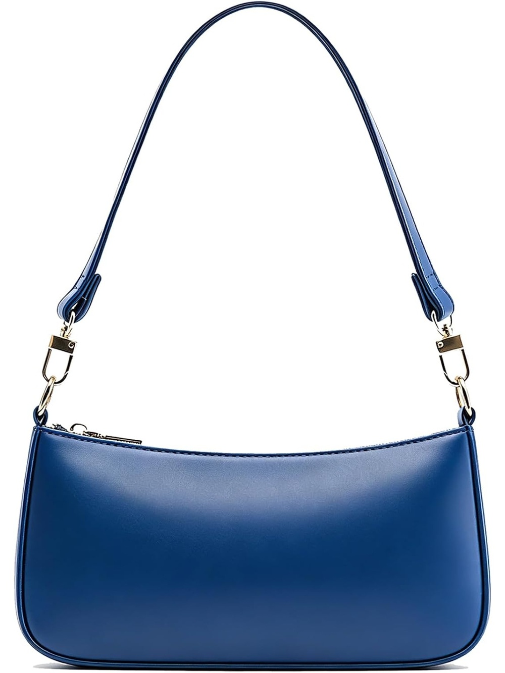 〽️ Women's Navy Blue Vegan Leather Retro Hobo Purses Pockets Crossbody Bags